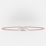Radiant Elegance – 925 Sterling Silver Tennis Bracelet | Adorned with Zircon Stone | Available in Silver & Gold
