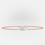 Radiant Elegance – 925 Sterling Silver Tennis Bracelet | Adorned with Zircon Stone | Available in Silver & Gold