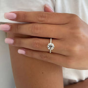 Infinite Elegance – 925 Sterling Silver Infinity Ring | Round Zircon Stone