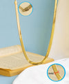 Snake Back Necklace – 18K Gold Plated | 316 Stainless Steel | Brand Flouka - 58 cm
