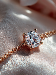 Radiant Elegance – 925 Sterling Silver Tennis Bracelet | Adorned with Zircon Stone | Available in Silver & Gold