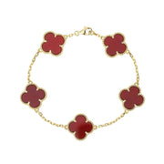 Fritillaria Bracelet – 925 Sterling Silver, Gold Plated