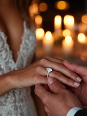 Elegance – 925 Sterling Silver Infinity Ring | Pear-Shaped Zircon Stone