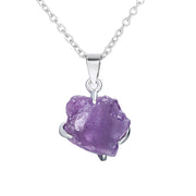 Unique Sterling Silver 925 Pure Chain with Genuine Stone | Timeless Beauty & Natural Elegance