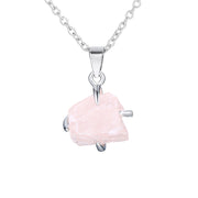 Unique Sterling Silver 925 Pure Chain with Genuine Stone | Timeless Beauty & Natural Elegance