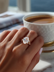 Infinite Elegance – 925 Sterling Silver Infinity Ring | Adorned with 3 Zircon Stones