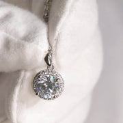 Exclusive – 925 Sterling Silver Necklace | Decorated with Diamond Zircon Stone