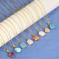 Unique Sterling Silver 925 Pure Chain with Genuine Stone | Timeless Beauty & Natural Elegance