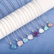 Unique Sterling Silver 925 Pure Chain with Genuine Stone | Timeless Beauty & Natural Elegance