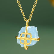 Unique Sterling Silver 925 Pure Chain with Genuine Stone | Timeless Beauty & Natural Elegance