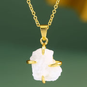 Unique Sterling Silver 925 Pure Chain with Genuine Stone | Timeless Beauty & Natural Elegance