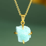 Unique Sterling Silver 925 Pure Chain with Genuine Stone | Timeless Beauty & Natural Elegance