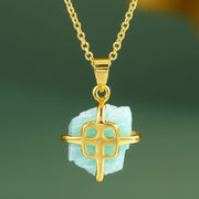 Unique Sterling Silver 925 Pure Chain with Genuine Stone | Timeless Beauty & Natural Elegance