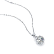 Exclusive – 925 Sterling Silver Necklace | Decorated with Diamond Zircon Stone