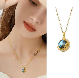 World Pendant – Pure 316 Stainless Steel | Minimalist & Symbolic