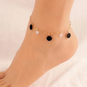 Silver Plated Anklet – Bulgarian Inspired Design | 316 Stainless Steel