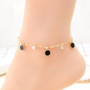 Silver Plated Anklet – Bulgarian Inspired Design | 316 Stainless Steel