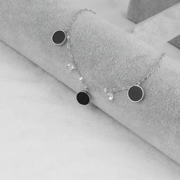 Silver Plated Anklet – Bulgarian Inspired Design | 316 Stainless Steel