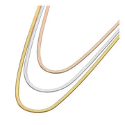Snake Back Necklace- 3-Layer – Mixed Colors | Adjustable Length | 316 Stainless Steel