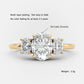 Infinite Elegance – 925 Sterling Silver Infinity Ring | Adorned with 3 Zircon Stones