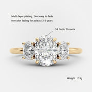 Infinite Elegance – 925 Sterling Silver Infinity Ring | Adorned with 3 Zircon Stones