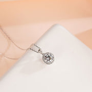 Exclusive – 925 Sterling Silver Necklace | Decorated with Diamond Zircon Stone